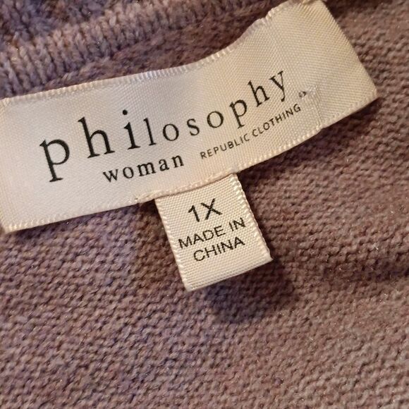 Philosophy Republic Soft Oversized Sweater. Start, Super Soft, Stars - Picture 5 of 8